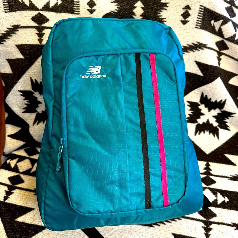 Turquoise NEW BALANCE Backpack - NEW w/Tags